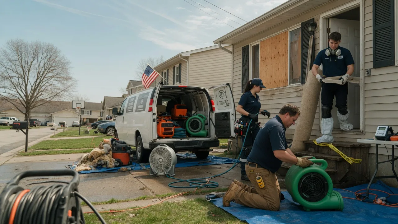 Water Damage Restoration in Westfield, IN near me